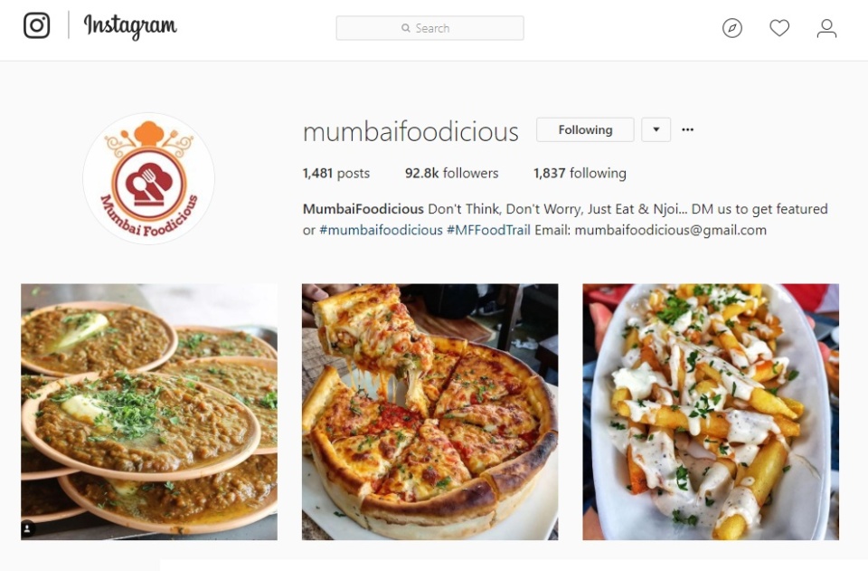 Instagrammers in Mumbai