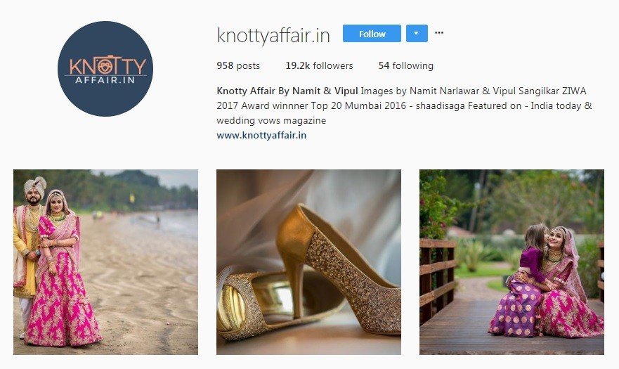 wedding photographers in Mumbai - knotty affair