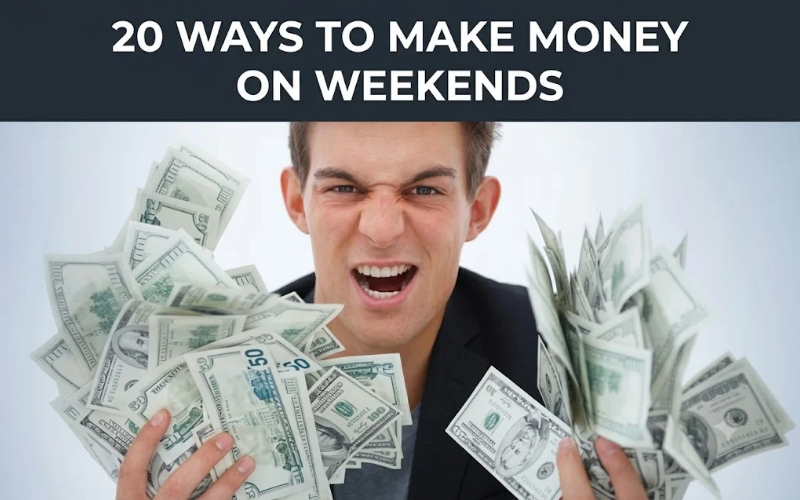 20 Ways To Make Money On Weekends