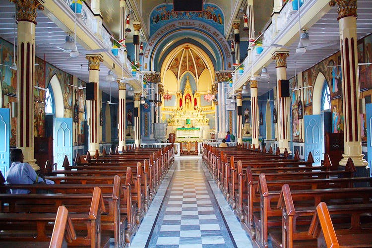 Christmas in Mumbai Mount Mary's Basilica