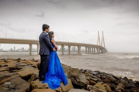 pre-wedding photoshoot locations in Mumbai